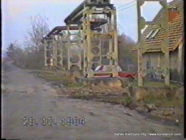 Ul. Spacerowa między Warszawską a torami, Konstancin-Jeziorna